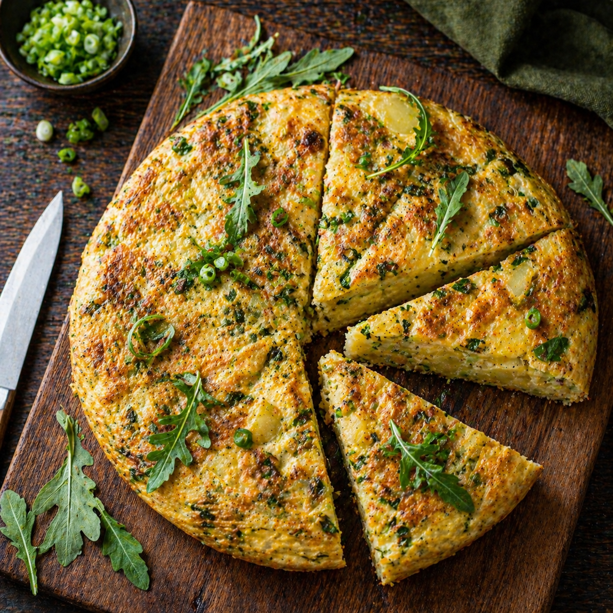 Mahlzeiten Gut Günstig Kartoffel-Frittata (Potato Frittata)